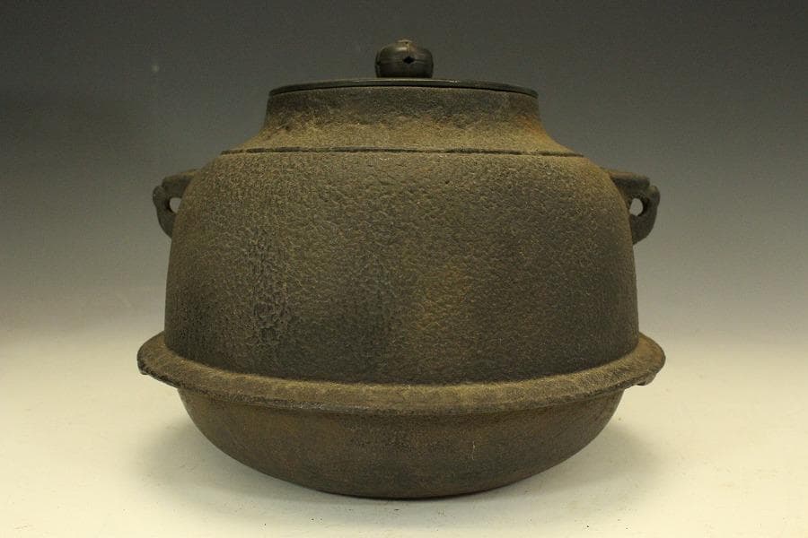 茶道具 風炉釜 羽根釜 719