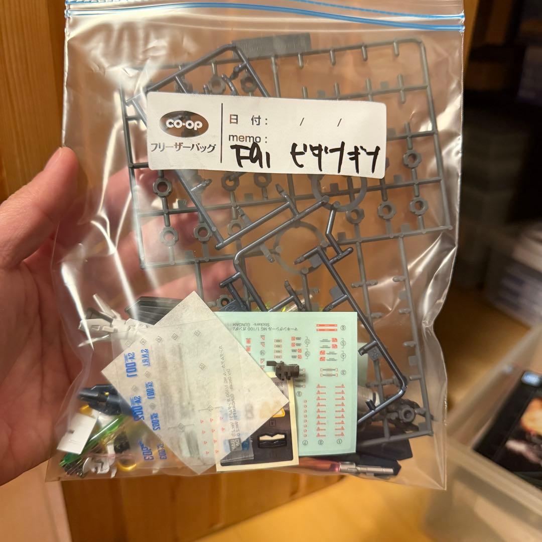 MG F91（チタニウム）とRE/100のビギナギナ（エクストラフィニッシュ）