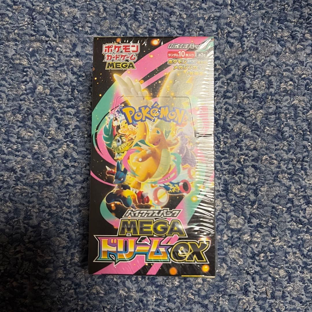 ク*迎様 【新品未開封】ポケモンカードゲーム MEGAドリームex 1BOX シ