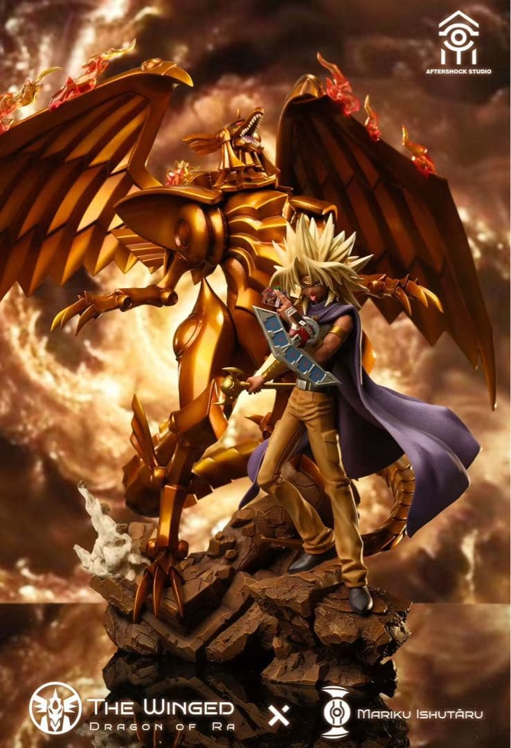 遊戯王 ラーの翼神竜 ガレージキット ガレキ スタチュー ①