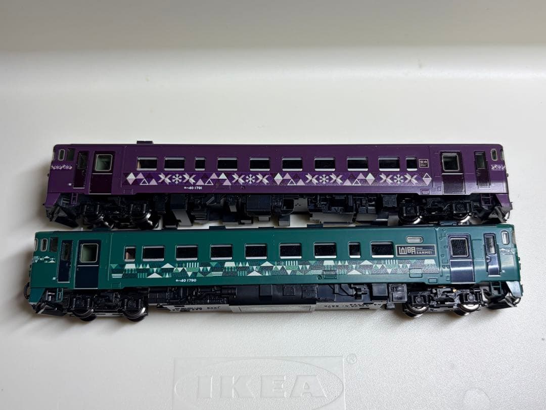 鉄道模型　Nゲージ　TOMIX 98101 キハ40 1700形　山明　紫水