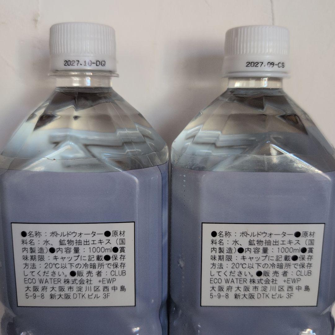 クラブエコウォーター・ライフエッセンス1000ml×2本