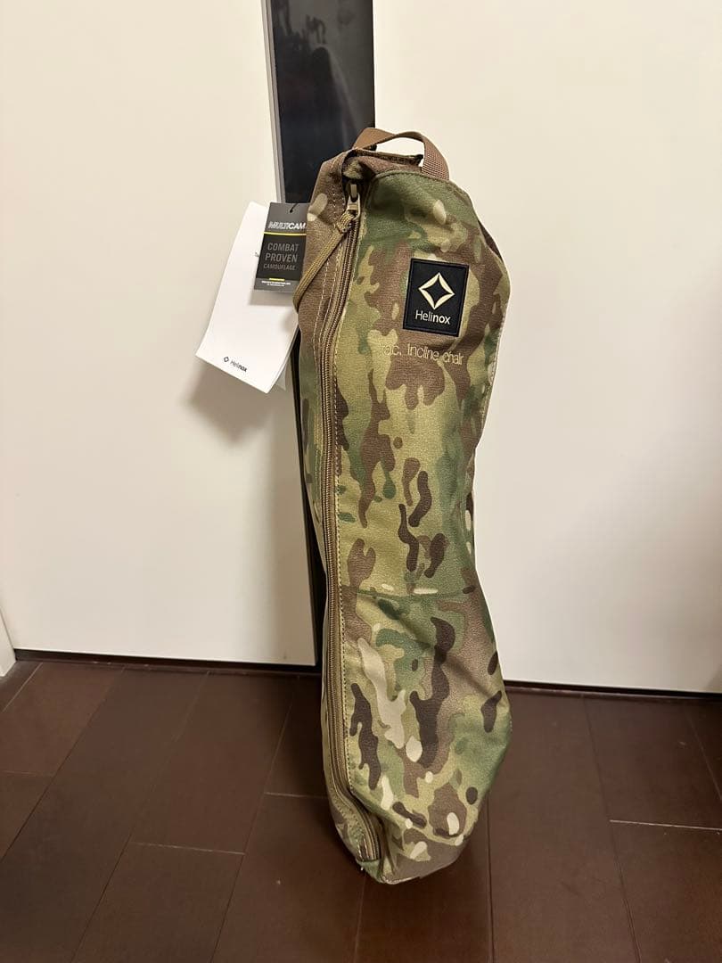 美品　Helinox ヘリノックス　タクティカル　インクラインチェア　マルチカム