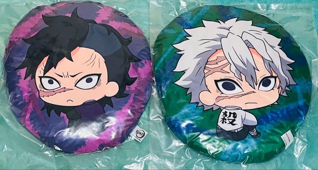 【鬼滅の刃】ダイカットクッション2個セット【受注生産品】