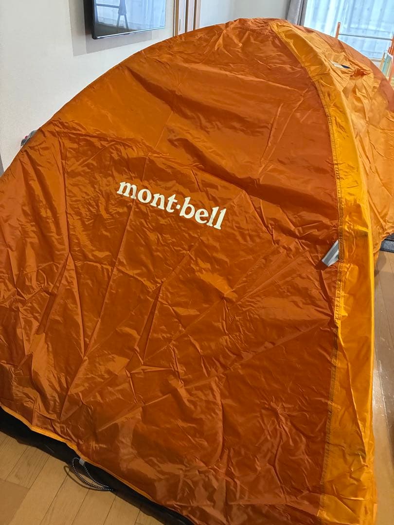 mont-bell 山岳テント オレンジ