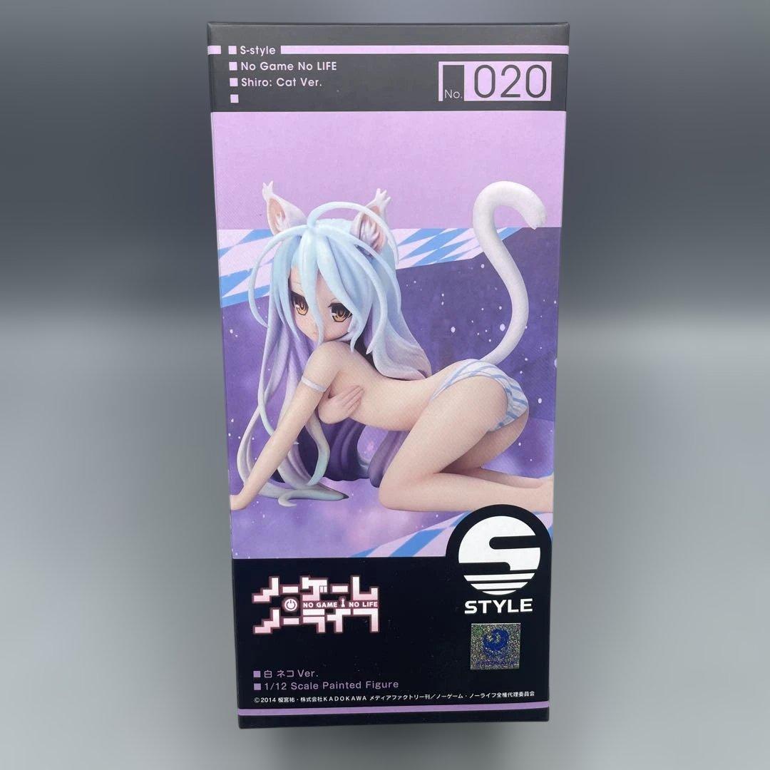 未開封 白 ネコVer. ノーゲーム・ノーライフ S-style 1/12