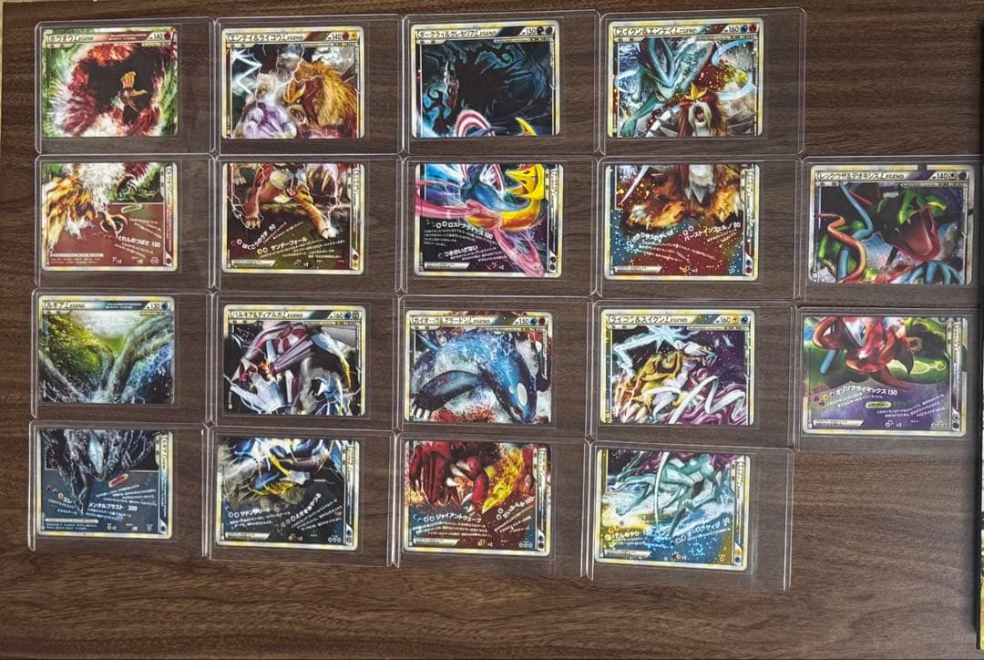 ポケモンカード レジェンド　伝説ポケモン上下9セット　計18枚　【未使用】