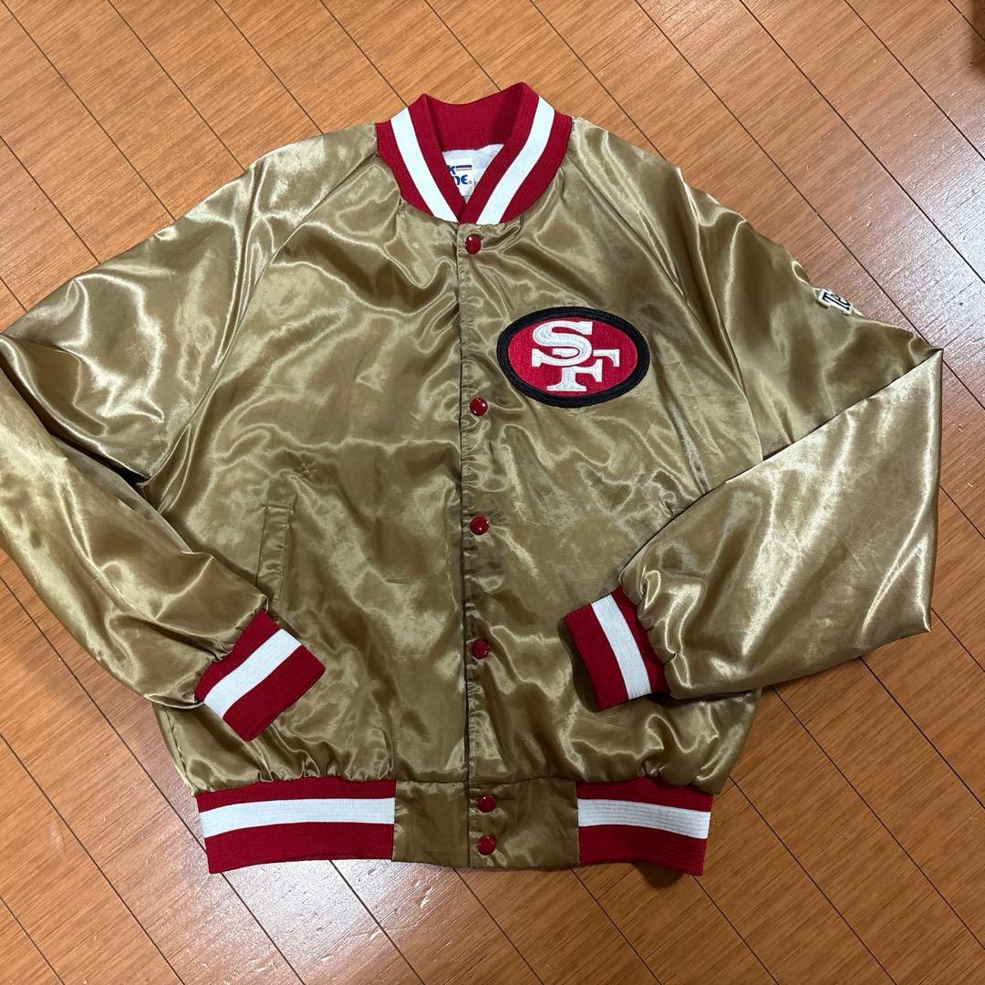 NFL サンフランシスコ・４９ナーズ サテンジャケット