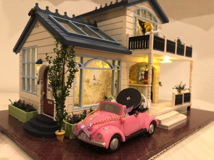 ミニチュアドールハウス　完成品