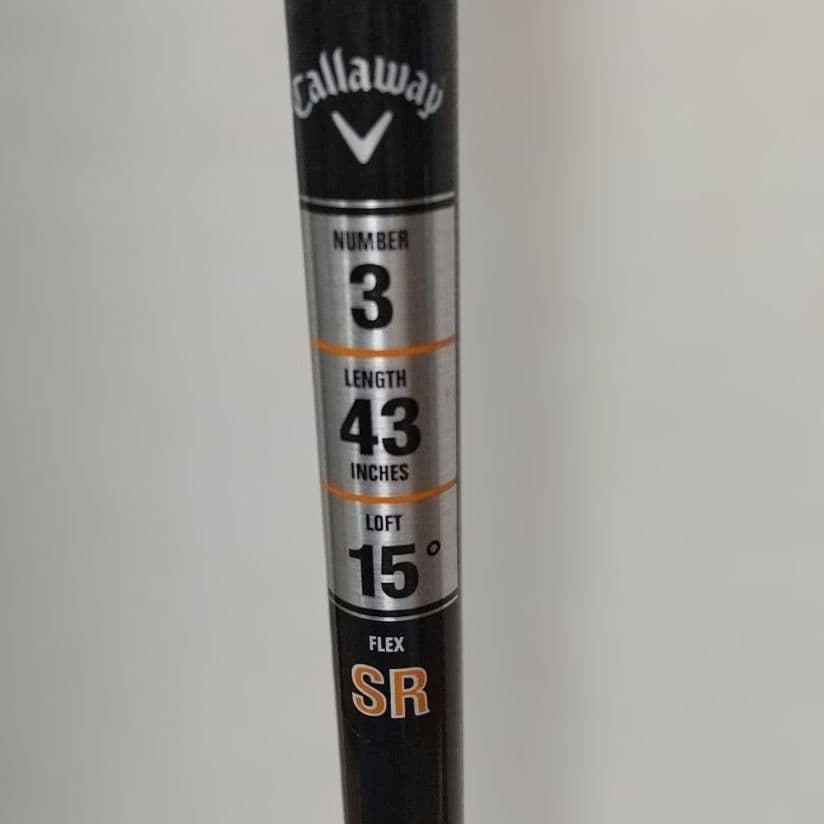 Callaway PARADYM Ai SMOKE MAX 3W SR 美品