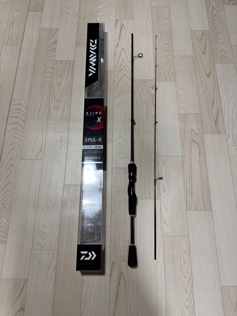 【美品】ダイワ　アジングエックス　59UL-S