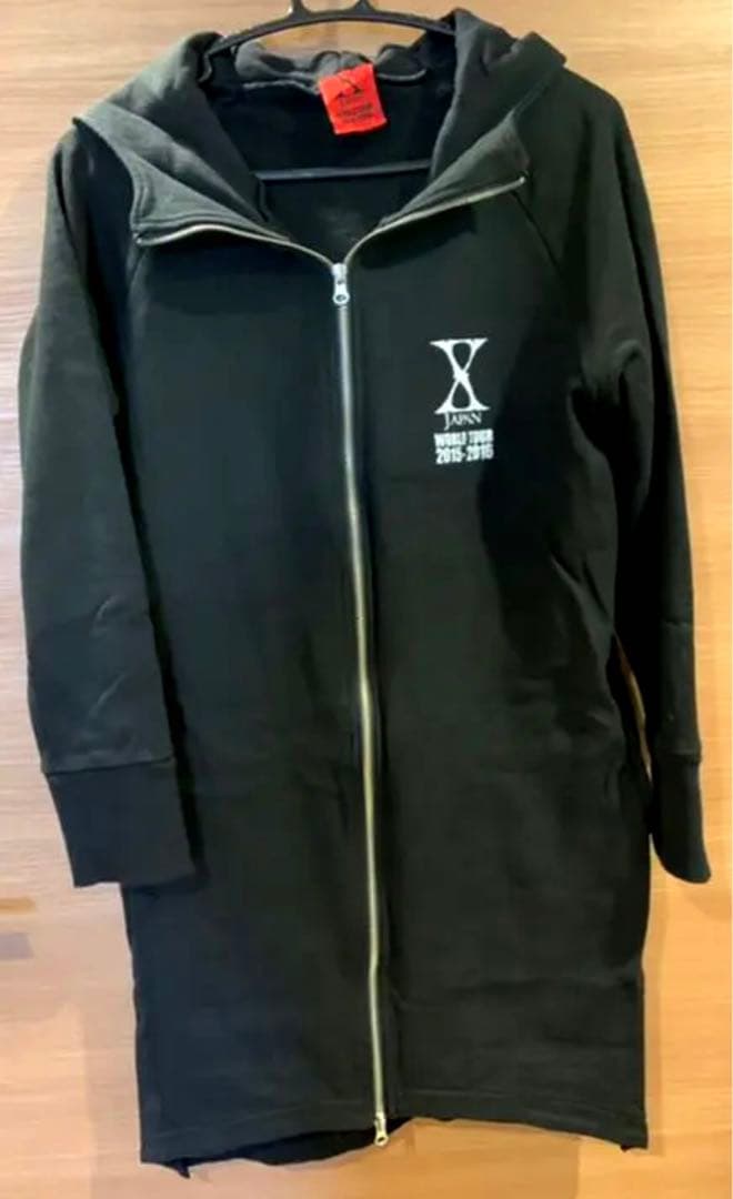 新品未開封●XJAPAN●ロングパーカー●YOSHIKI着用●M