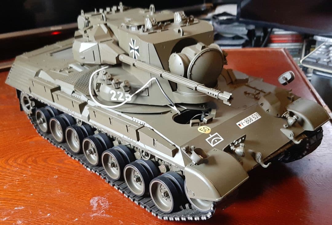 タミヤ　ゲパルト対空戦車　1/16　RC ラジコン　現状品