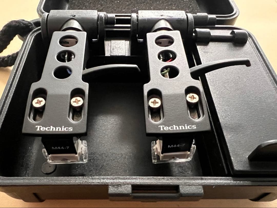 Technics ヘッドシェル SHURE M44-7 STOKYO ケース
