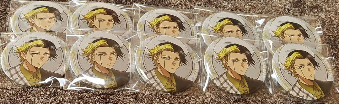 マッシュルキャラクターグッズレイン缶バッジ