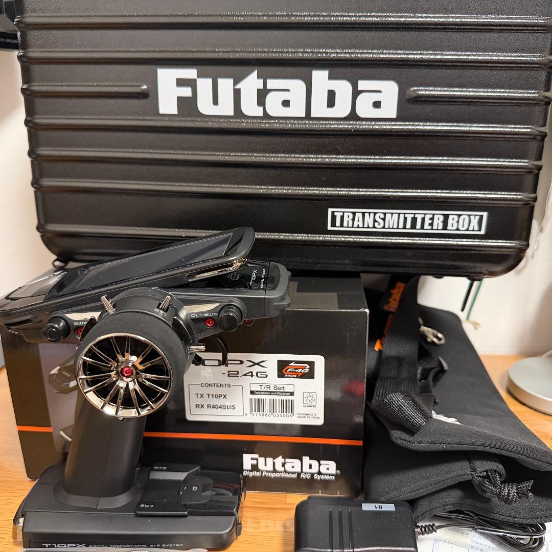 FUTABA　フタバ　T10PX 電動カー用プロポ（受信機なし）　オマケ多数