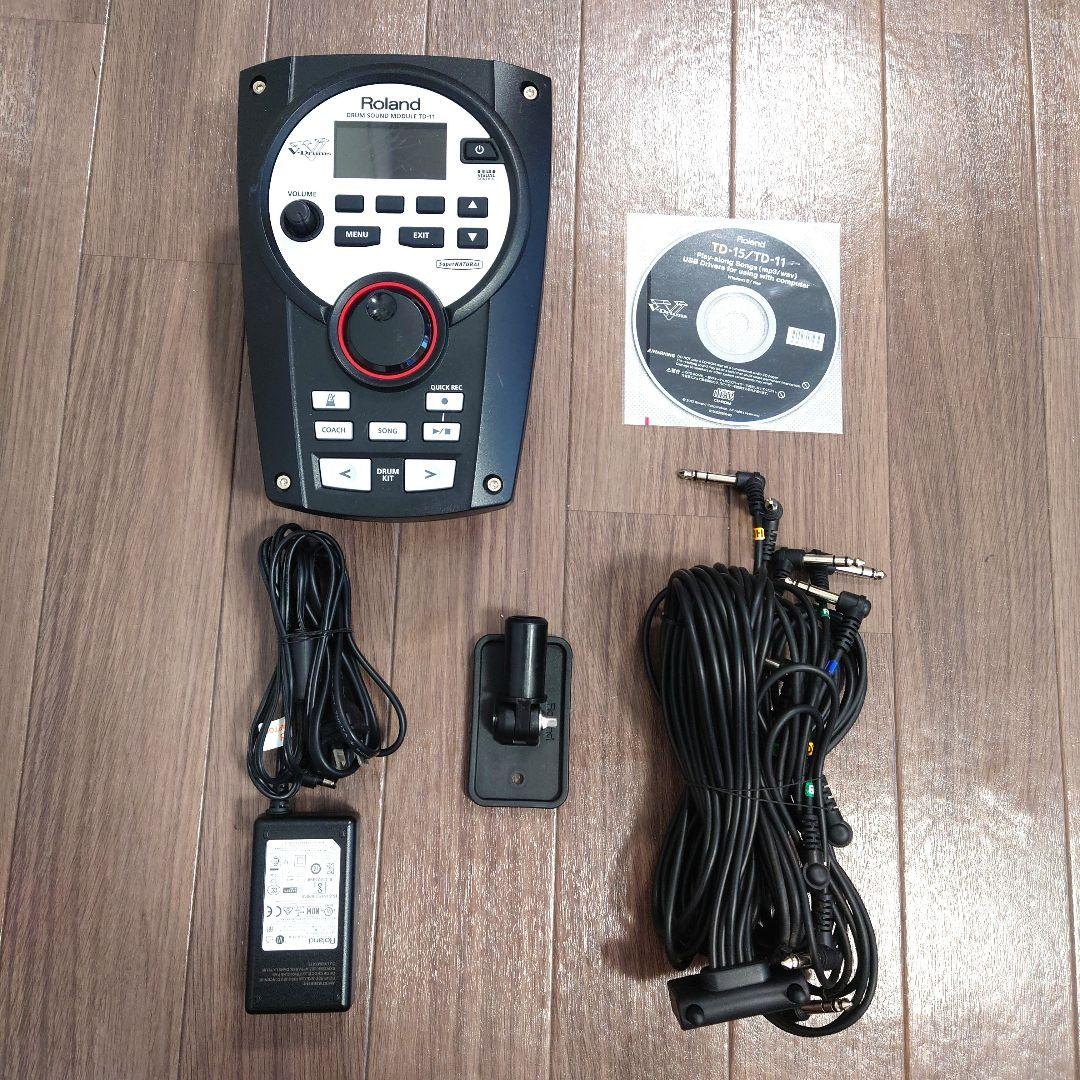 美品 Roland TD-11 最新 Ver.1.15 音源 モジュール ②