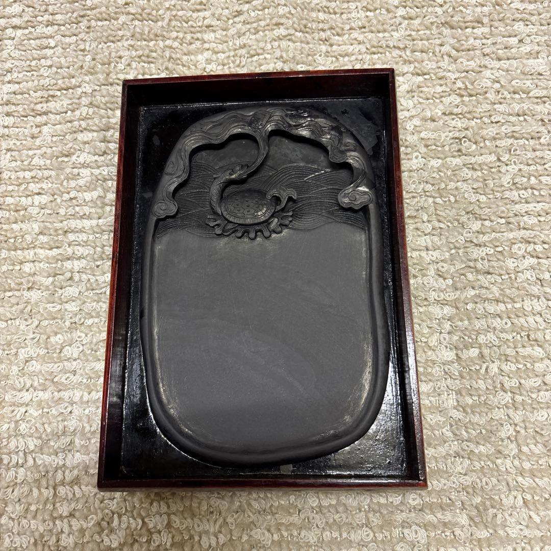 彫刻入り硯