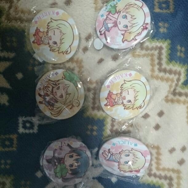 きんいろモザイク 缶バッチ