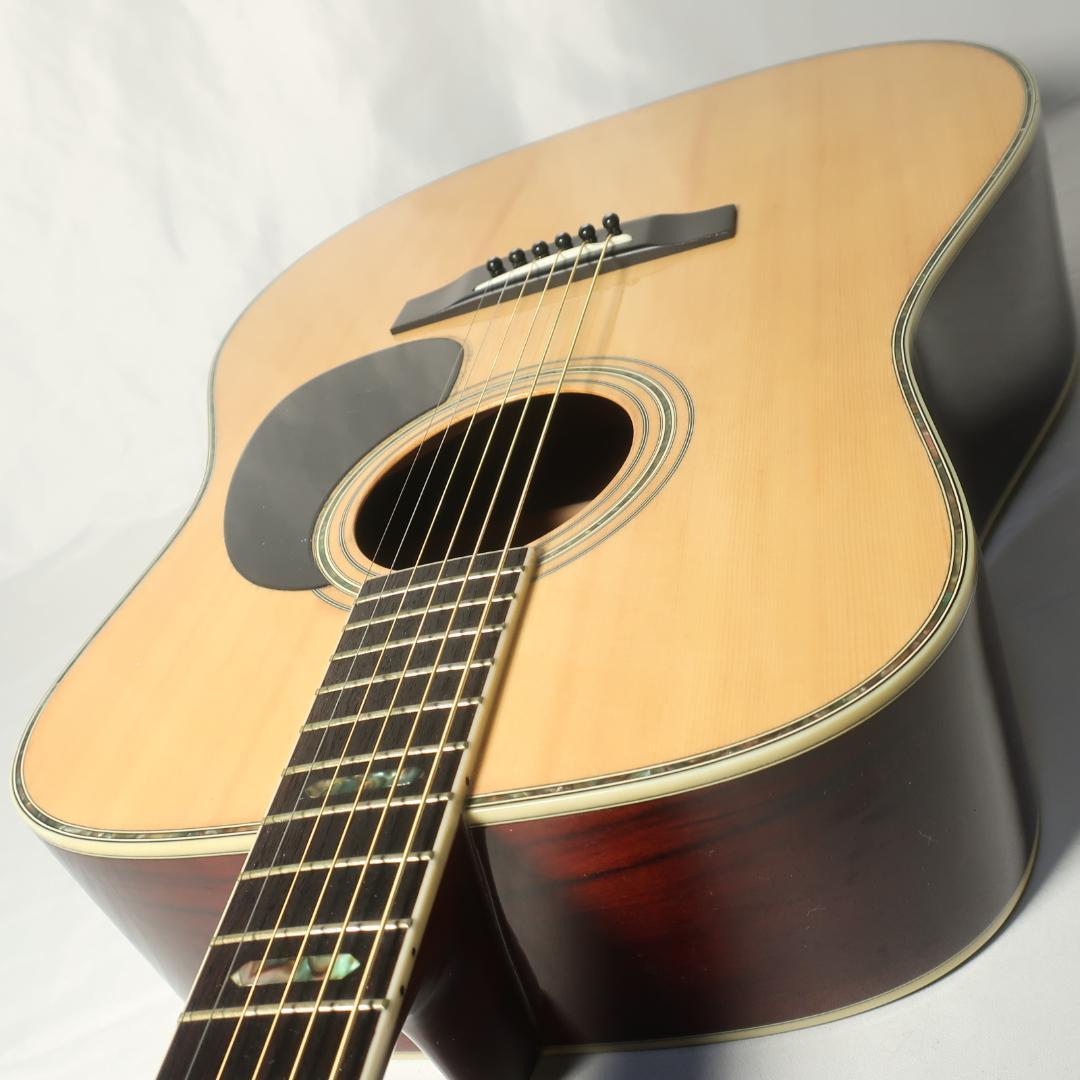 縦ロゴ Morris W-40 エレアコ仕様 ギター ハードケース付 弦交換済