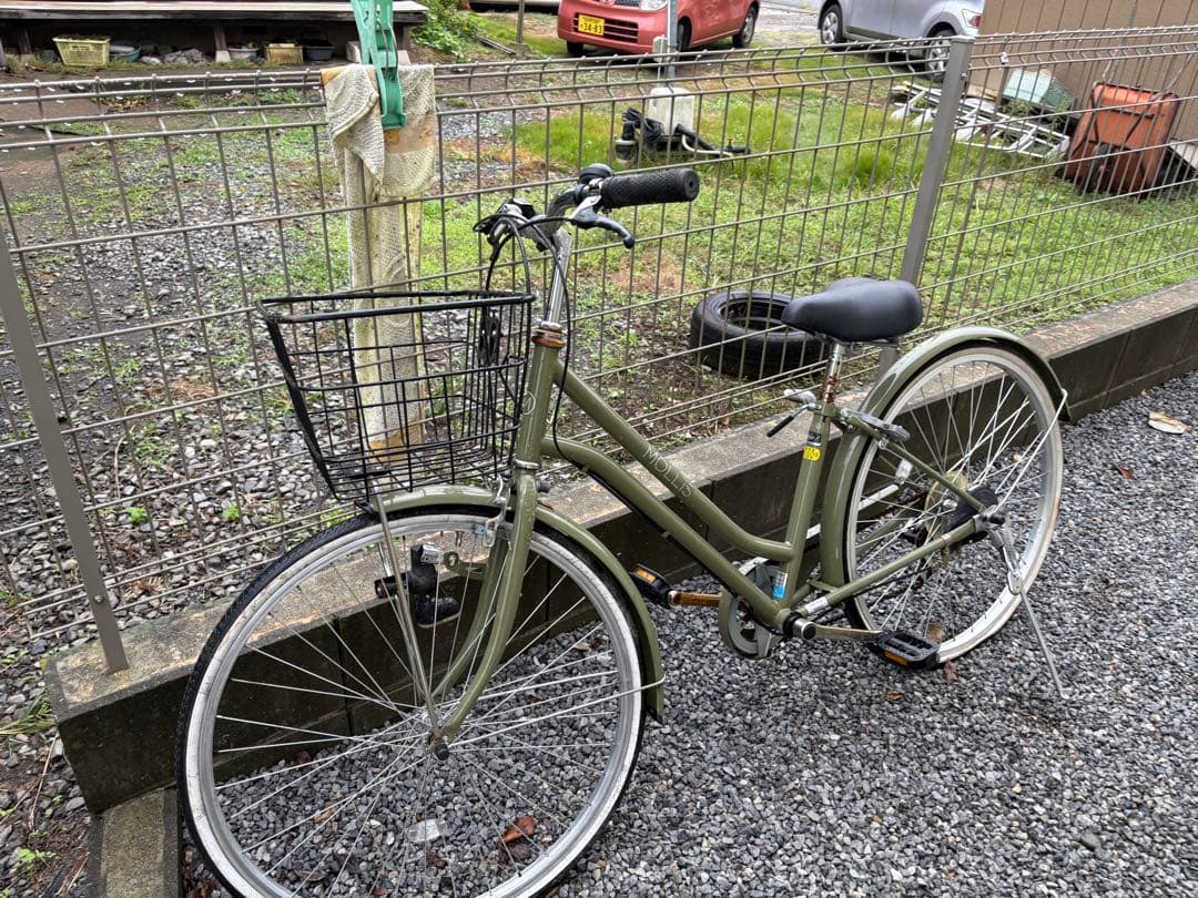 シティサイクル オリーブグリーン 26インチ