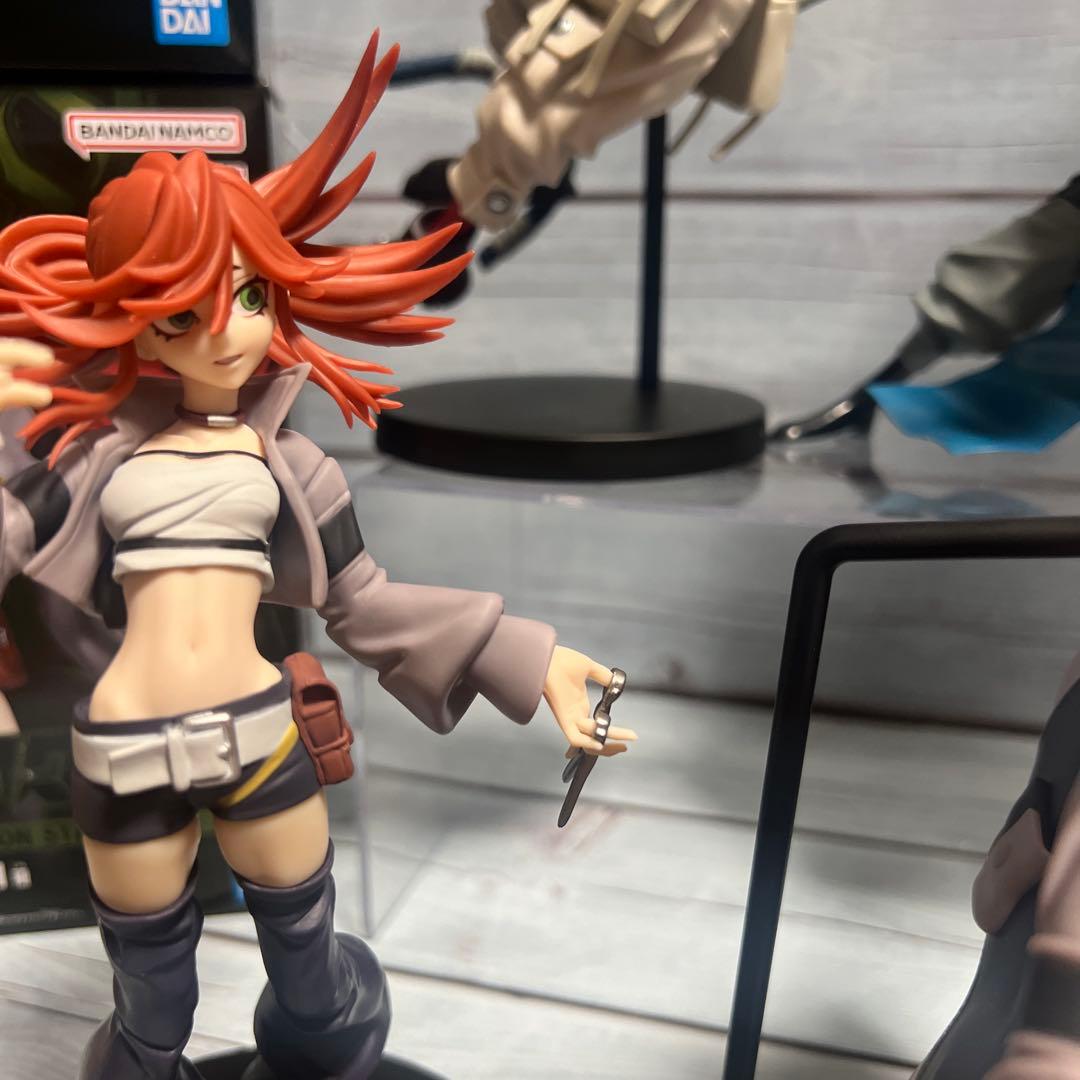 ガチアクタ　フィギュア　4点　ルド　ザンカ　エンジン　リヨウ　カード付き