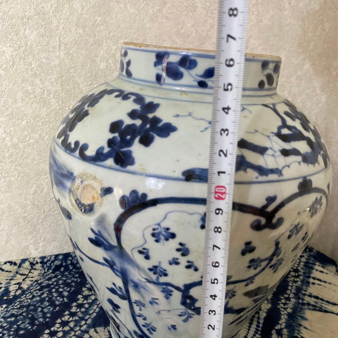 初期伊万里　古伊万里　染付壺
