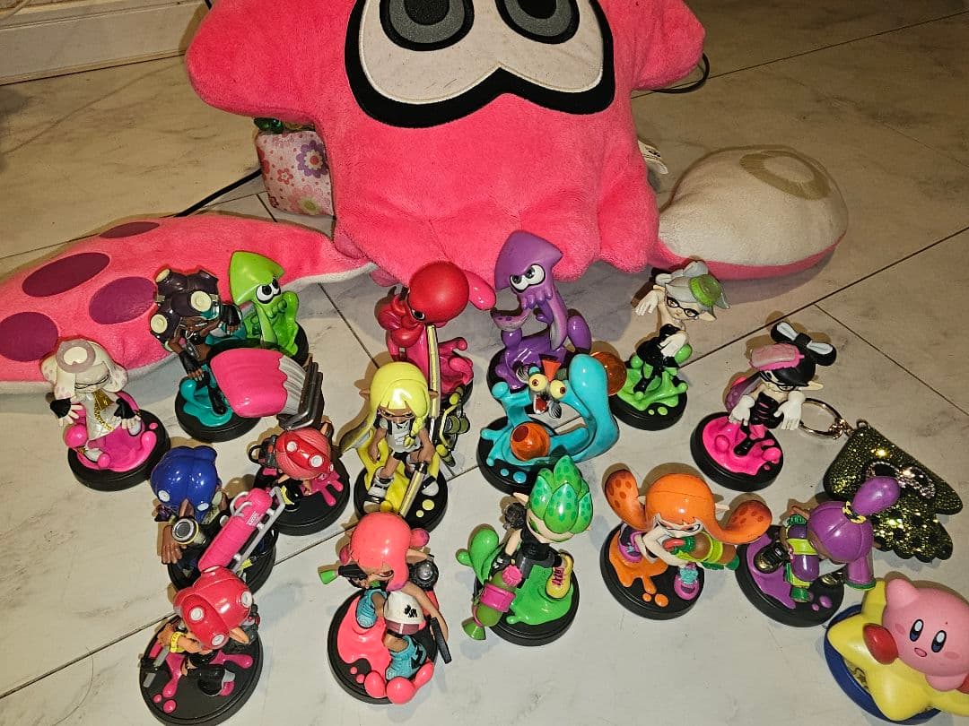スプラトゥーンキャラクター フィギュアセット