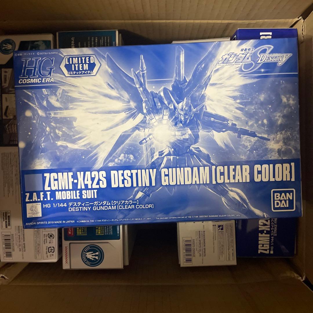 HG デスティニーガンダム　クリアカラー　未開封