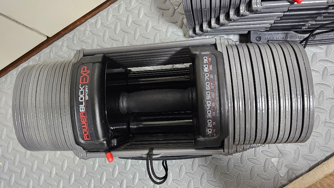 可変式ダンベル　パワーブロック　PowerBlock SP EXP 90LB ②