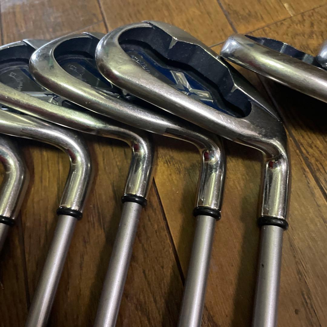⭐︎週末割引⭐︎Callaway 赤 キャディバッグ ➕ドライバー、アイアンセット