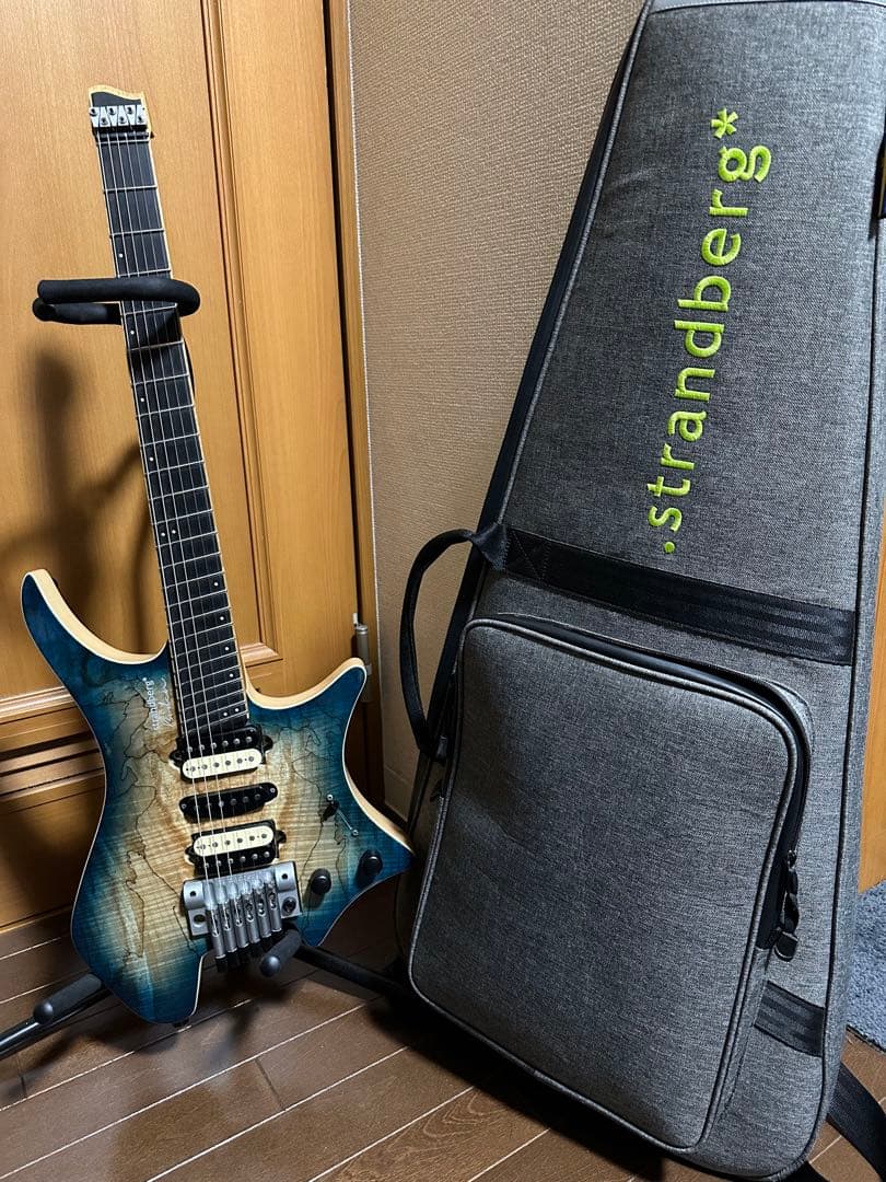 strandberg エレキギター ブルー/ナチュラル