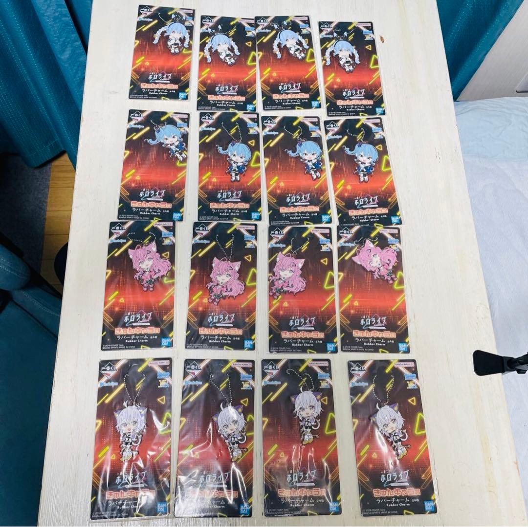 ホロライブ フィギュア 4体セットとイラストブックレット(全景品）