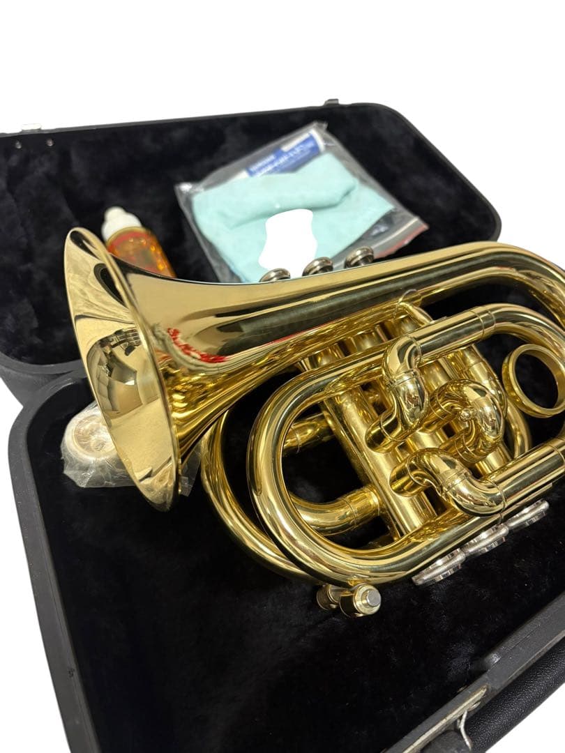【業者メンテナンス済み】 JUPITER JPT-416 ミニトランペット