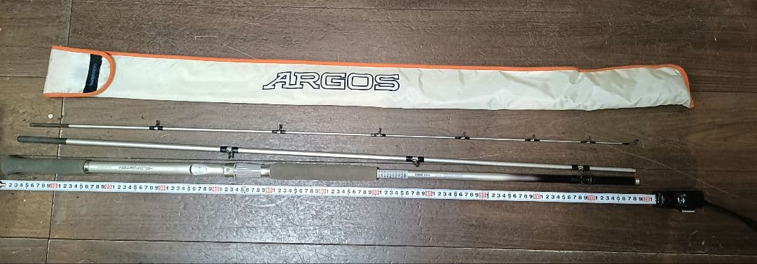 ​極美品・純正ケース付シマノ アルゴス スペシャル 50-330 3.3m完品