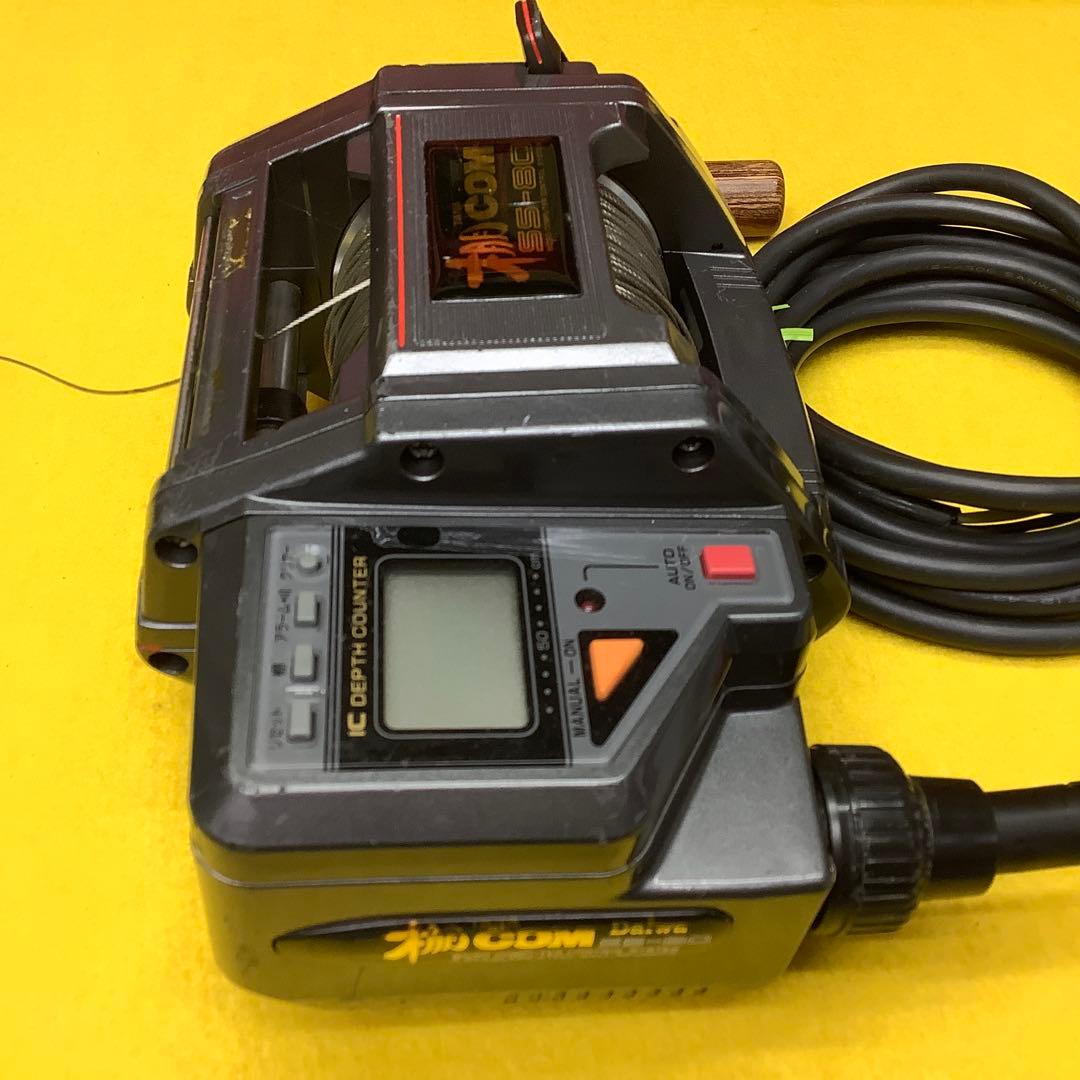 Daiwa 棚COM SSー80 電動リール 動作品 ワイヤー巻いてあります。