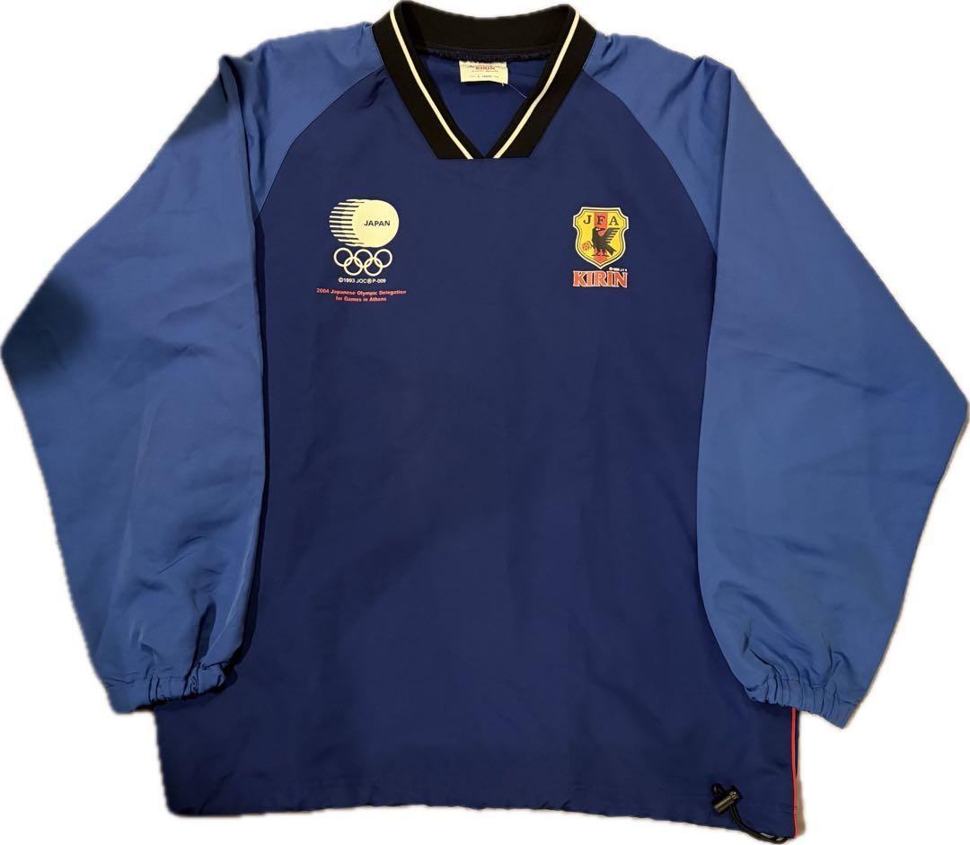 04s kirn soccer アテネオリンピック プルオーバー ジャケット