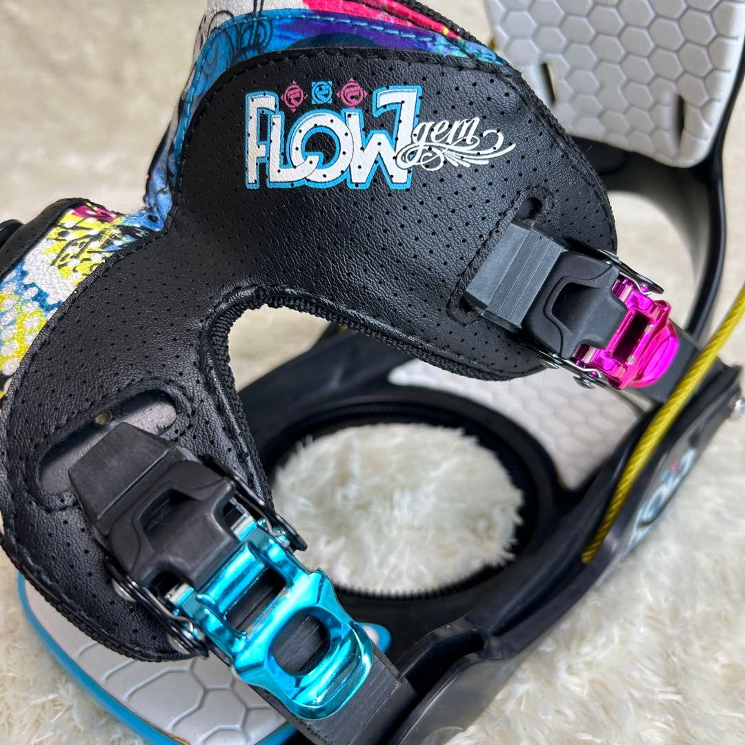 【美品】FLOW　フロー　レディース　ビンディング　Mサイズ