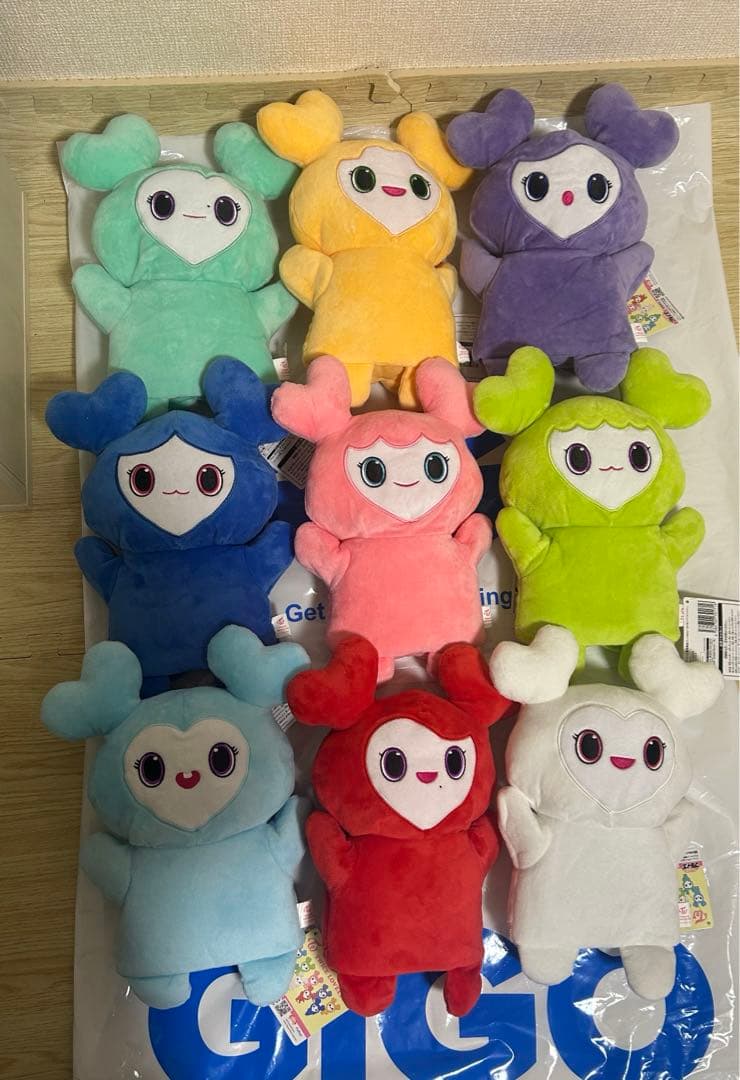 TWICE LOVELYS ぬいぐるみパペット コンプリート 全メンバー セット