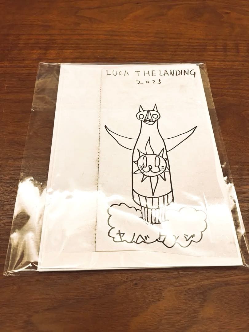 ヤノベケンジ 「LUCA号」破片（A４サイズ）