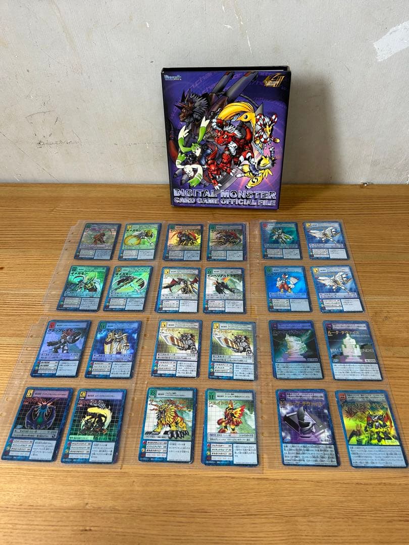 希少⭐︎旧デジモンカード ファイル付複数セット デュークモン オメガモン 非売品⭐︎