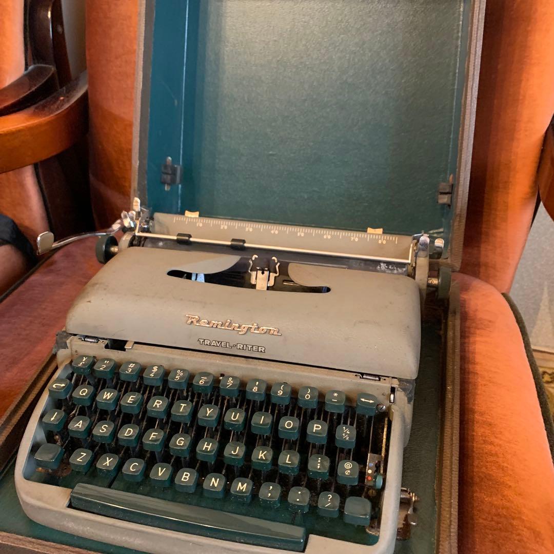 レミントン社製 トラベルライター タイプライター 1960年代 ヴィンテージ
