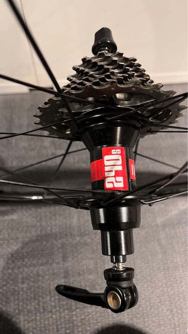 【土日限定値下げ】FFWD F4R フルカーボン チューブラーリアホイール