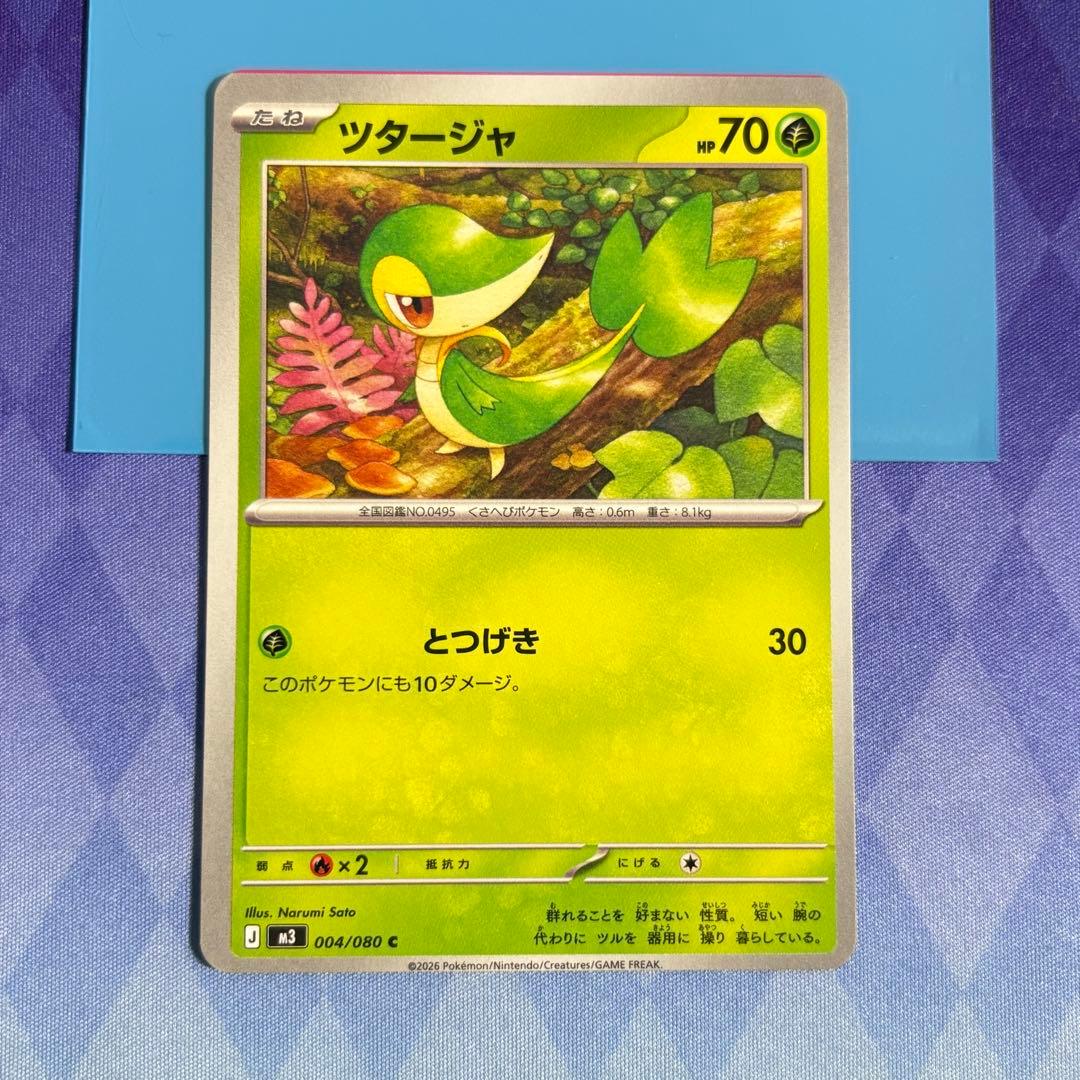 ポケカ ツタージャ エラーカード 裁断ミス 枠ズレ 起床 レア