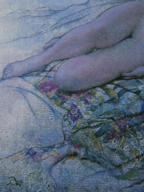 高田明義、耀の中に、希少な画集より、新品高級額、額装付、状態良好