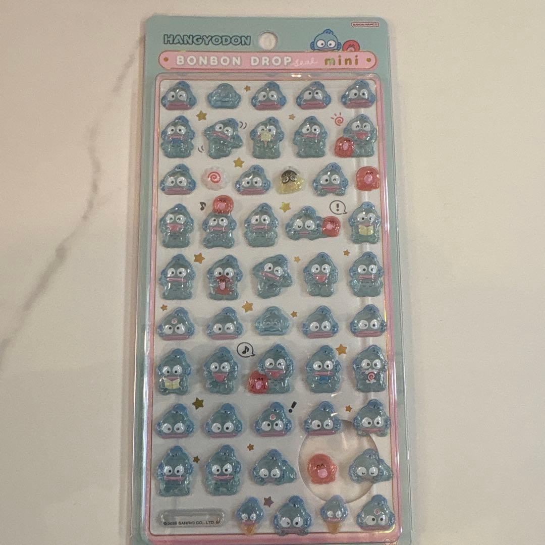 お値下げ中！正規品サンリオボンボンドロップシール全種 mini全種