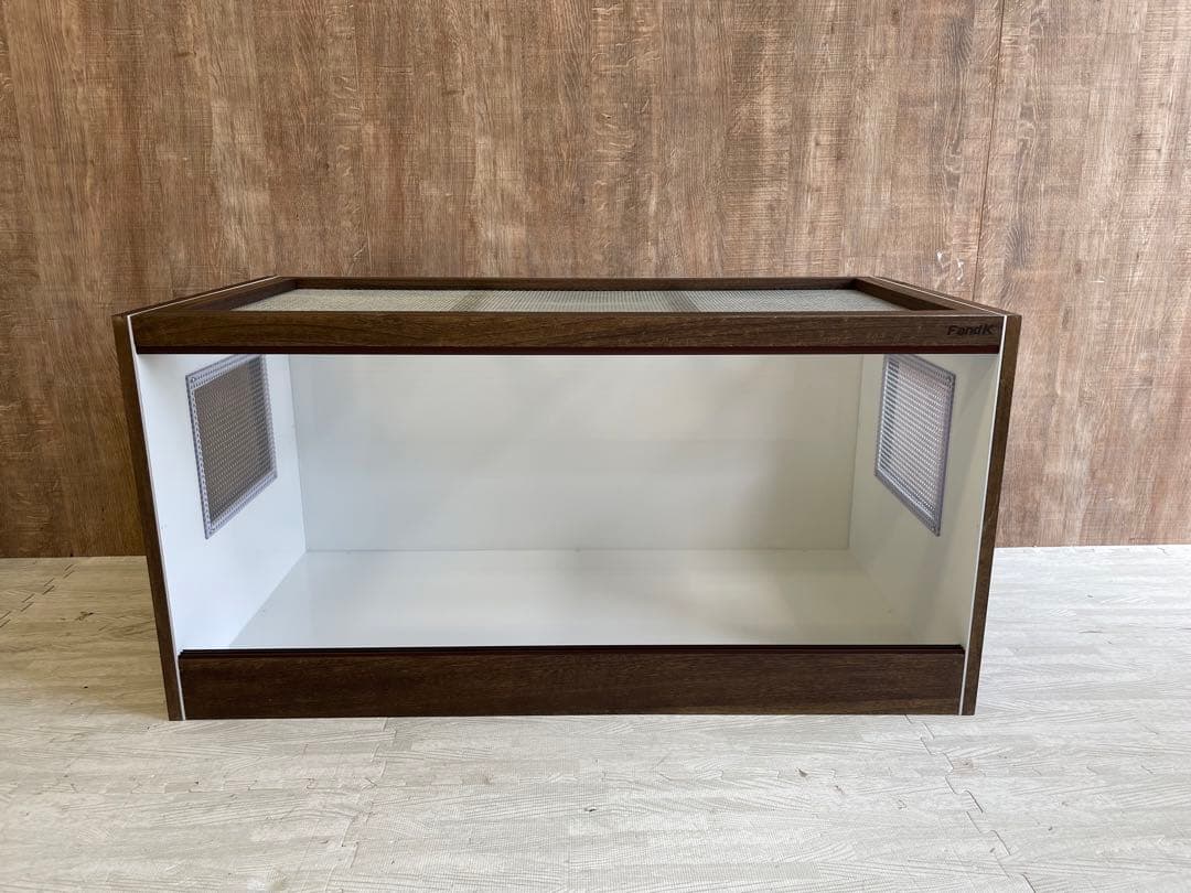 ＦandＫ爬虫類木製ケージ　スタンダード防水仕様　900×450×450
