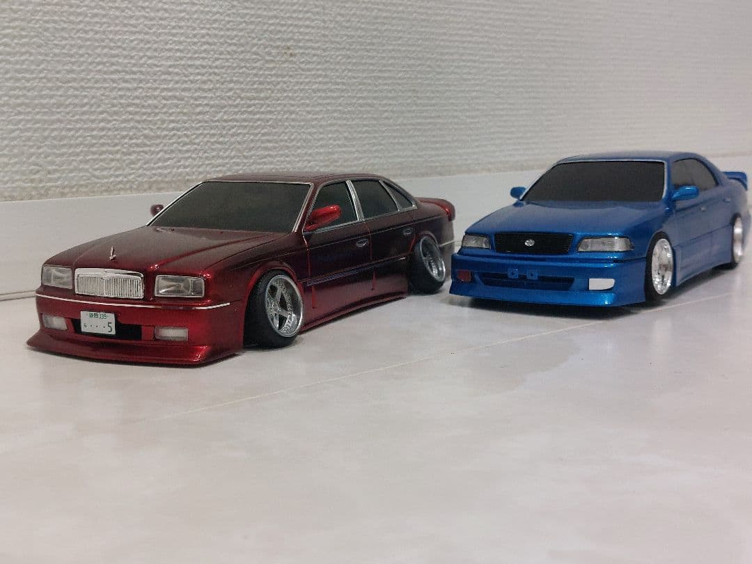 プラモ　アオシマ　ホイール　タイヤ　車