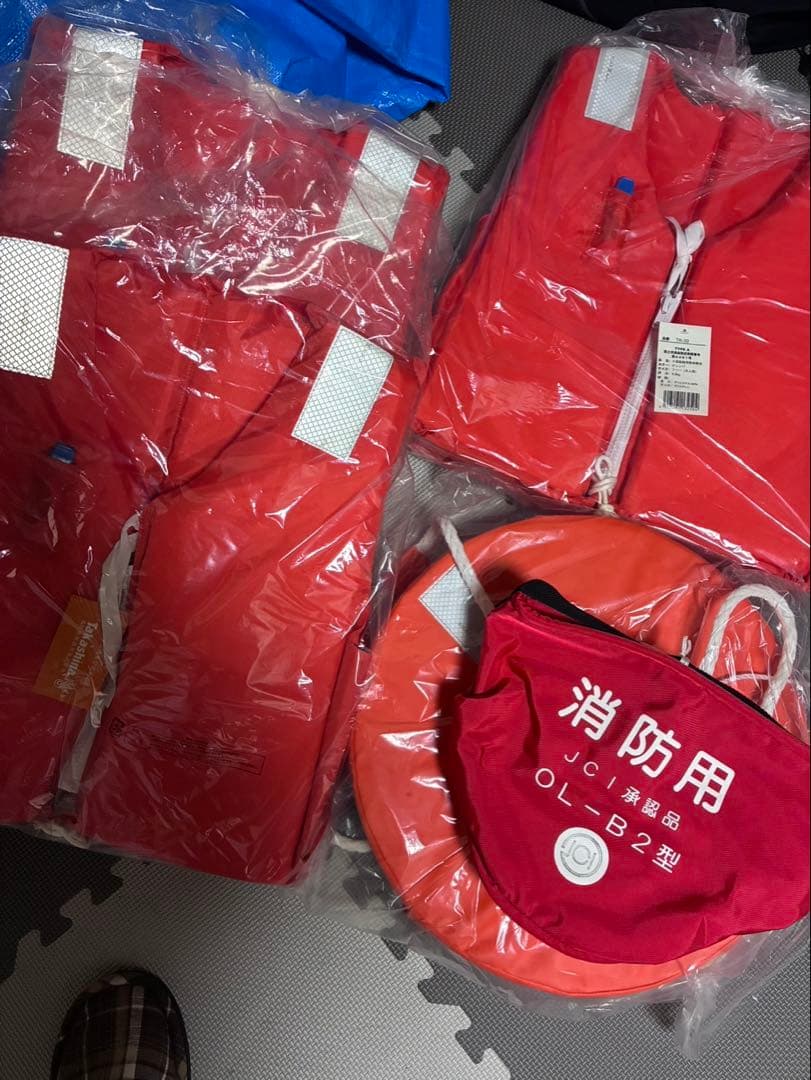 ライフジャケット　小型船舶用救命胴衣　桜マーク