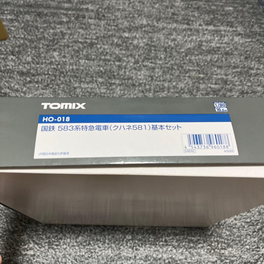 HOゲージ　トミックHO-018 国鉄583系　クハネ581 基本